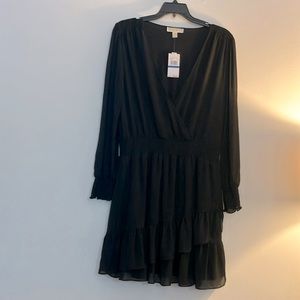 Ladies Michael Kors Ruffled Wrap Dress NWT